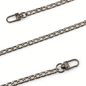 Silver Chain Strap with Clasps